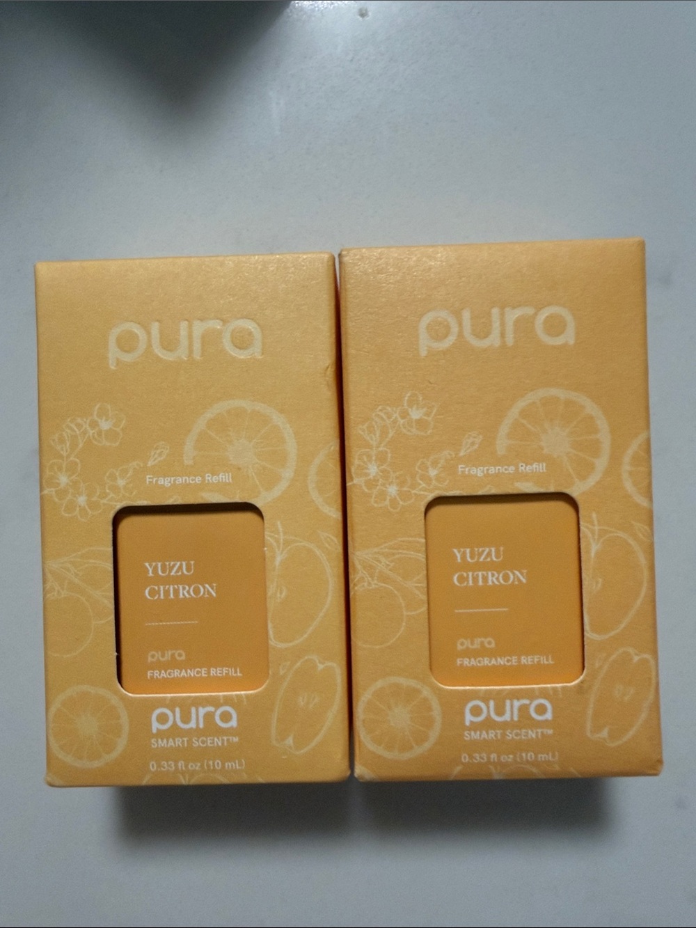 Pura Yuzu Citron Fragrance Refill - Orange